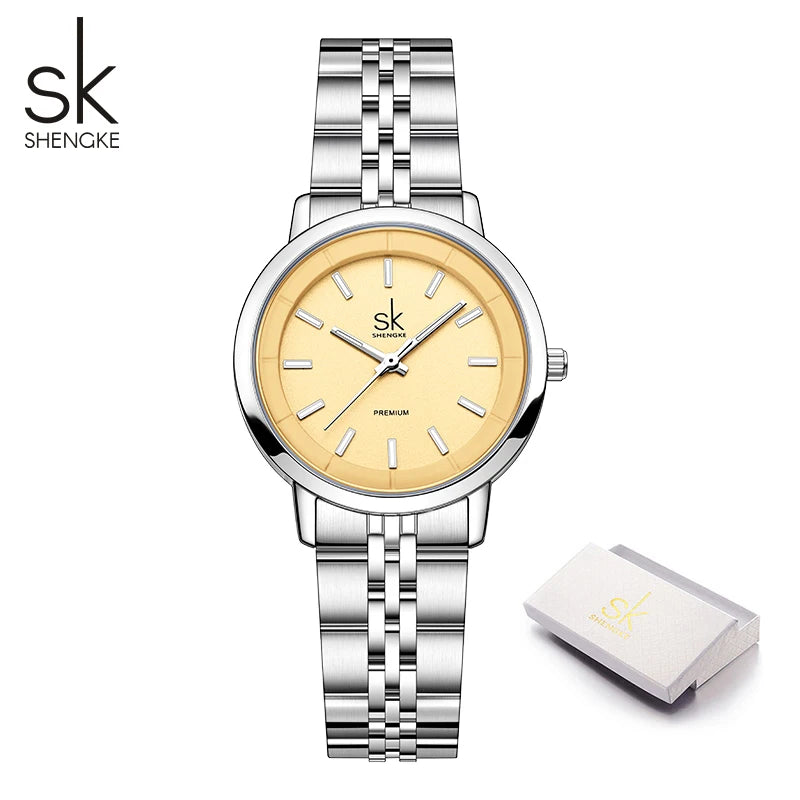 Shengke New Fashion Design Women's Quartz