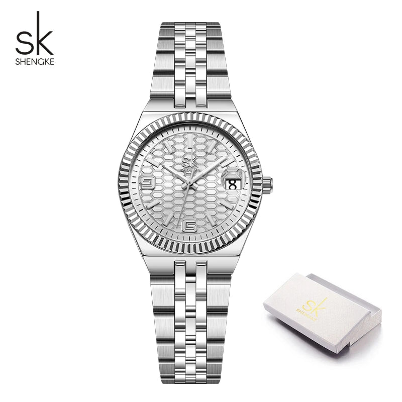 Shengke Top Luxury Women's Watches Fashion Style