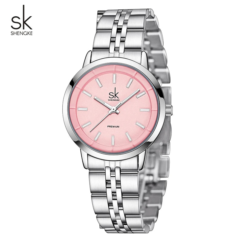 Shengke New Fashion Design Women's Quartz