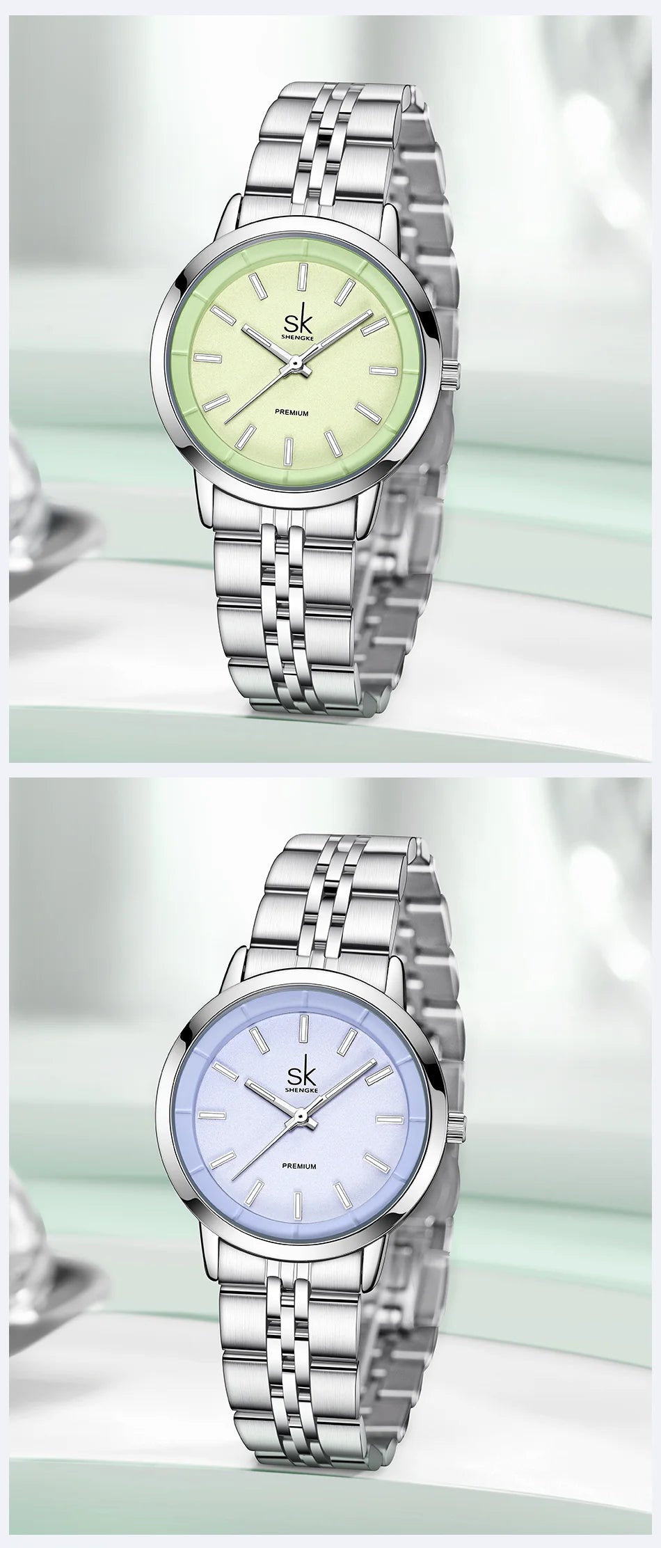 Shengke New Fashion Design Women's Quartz