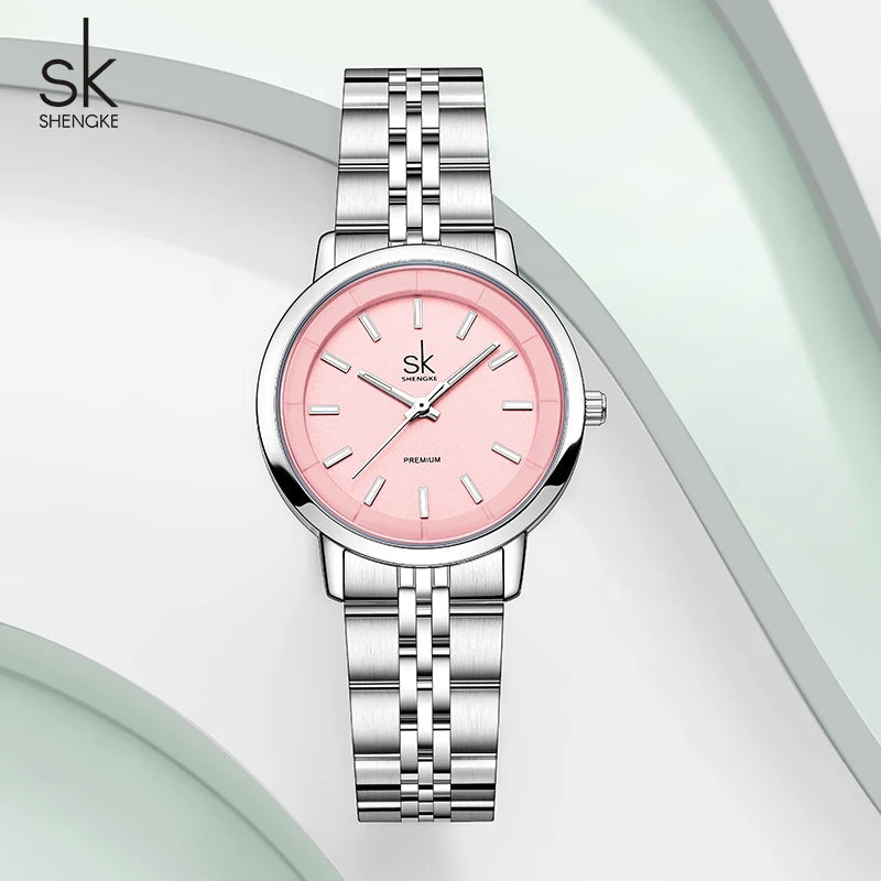 Shengke New Fashion Design Women's Quartz