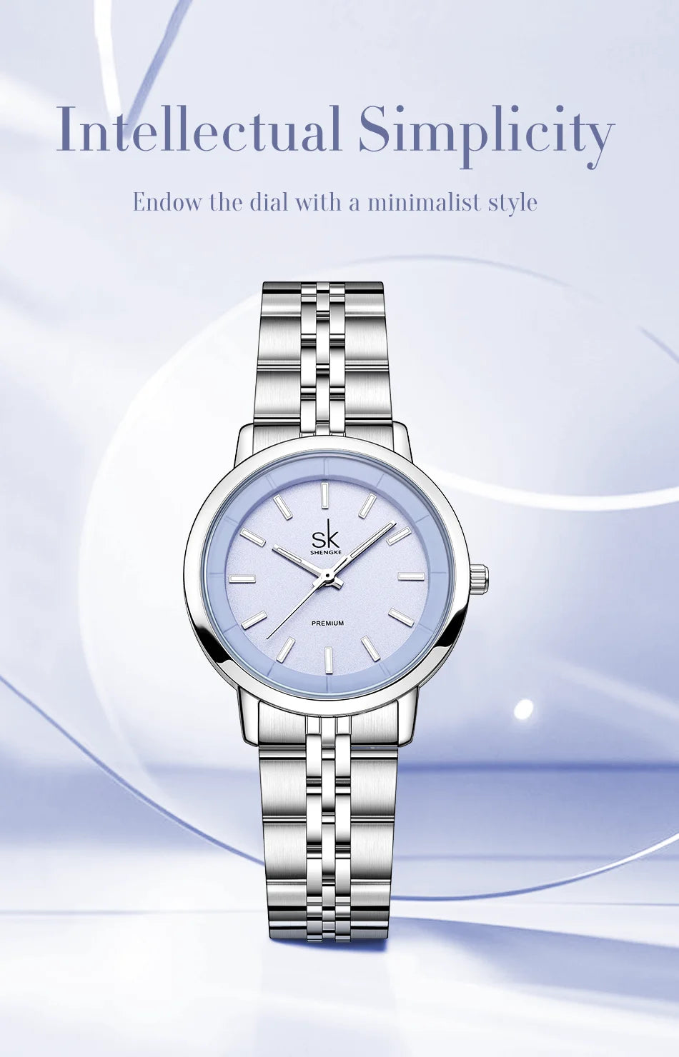 Shengke New Fashion Design Women's Quartz