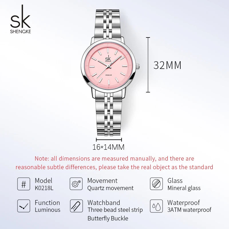 Shengke New Fashion Design Women's Quartz
