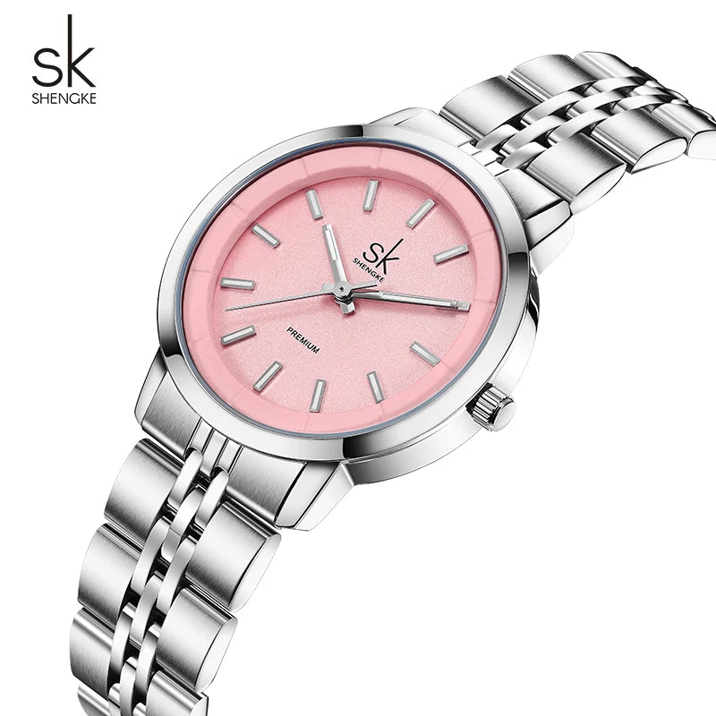 Shengke New Fashion Design Women's Quartz